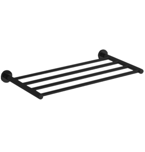 Полотенцедержатель COLOMBO DESIGN PLUS W4987.NM Полка цвет черный матовый W4987.NM