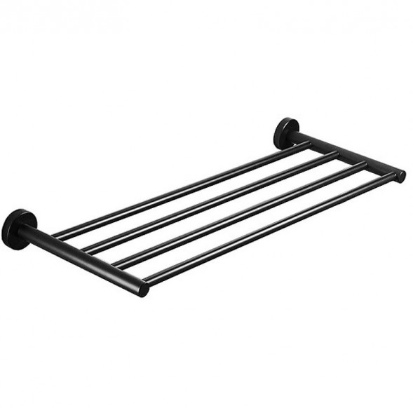 Полотенцедержатель COLOMBO DESIGN PLUS W4987.NM Полка цвет черный матовый W4987.NM