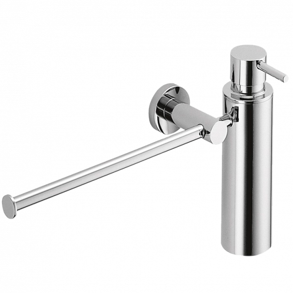 Полотенцедержатель с дозатором COLOMBO DESIGN PLUS W4975 настенный цвет хром W4975.CR