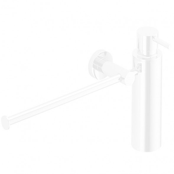 Полотенцедержатель с дозатором COLOMBO DESIGN PLUS W4975.BM настенный цвет белый матовый