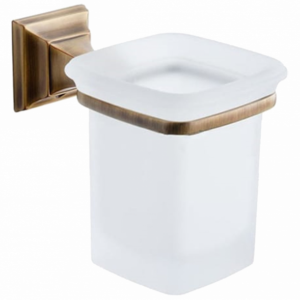 Стакан COLOMBO DESIGN PORTOFINO B3202.BR настенный цвет бронза B3202.BR