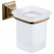 Стакан COLOMBO DESIGN PORTOFINO B3202.BR настенный цвет бронза B3202.BR