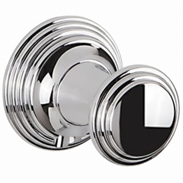 Крючок COLOMBO DESIGN HERMITAGE LC77 одинарный маленький цвет хром LC77.CR